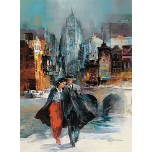 Art Puzzle (4604) - Willem Haenraets: "Spaziergang am Fluss" - 1500 Teile Puzzle