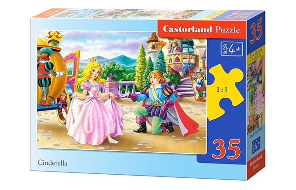 Castorland (B-035045) - "Aschenputtel" - 35 Teile Puzzle