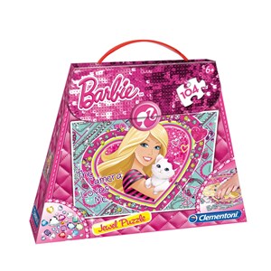Clementoni (20451) - "Barbie-Puzzle in Shopping Bag" - 104 Teile Puzzle