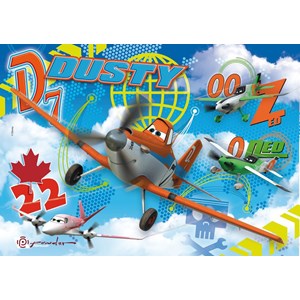 Clementoni (23646) - "Planes Schneller, Dusty!" - 104 Teile Puzzle