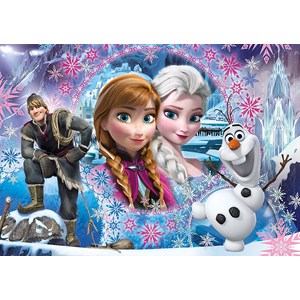 Clementoni (23662) - "Die Eiskönigin" - 104 Teile Puzzle