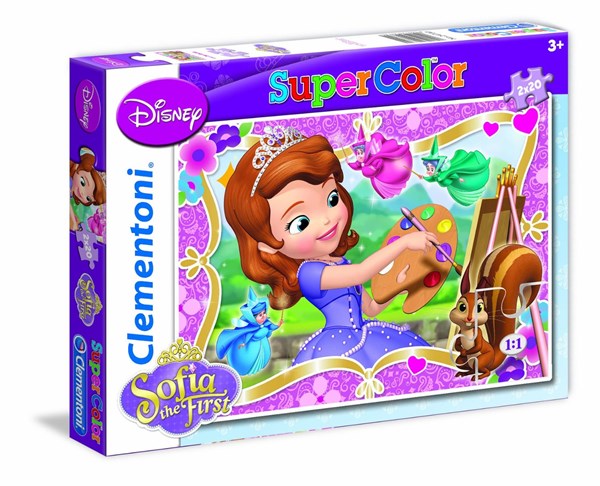 Clementoni (24730) - "Prinzessin Sofia die Erste" - 20 Teile Puzzle