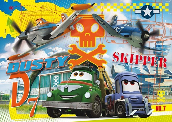 Clementoni (27872) - "Planes" - 104 Teile Puzzle