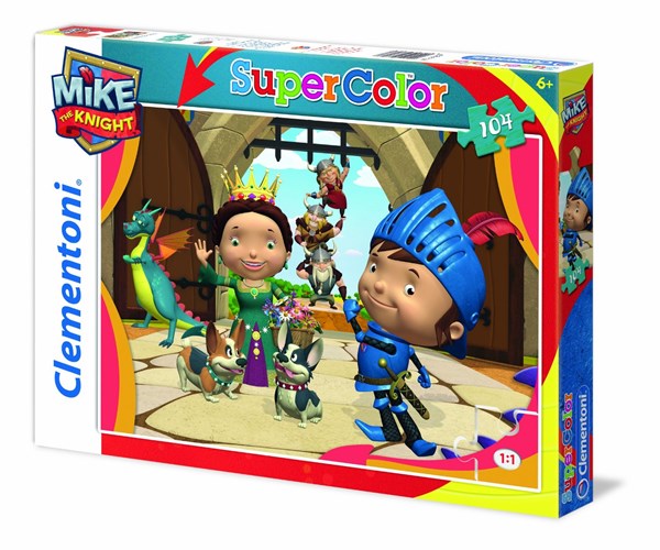 Clementoni (27897) - "Tapferer Ritter" - 104 Teile Puzzle