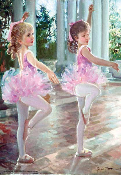 Anatolian (PER3550) - "Ballerinas" - 500 Teile Puzzle