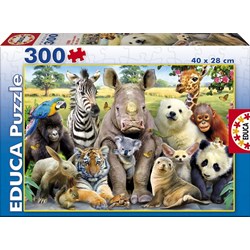 Educa (15908) - "Klassenfoto" - 300 Teile Puzzle