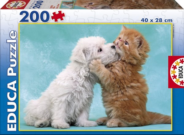 Educa (15910) - "Hug and Kisses" - 200 Teile Puzzle
