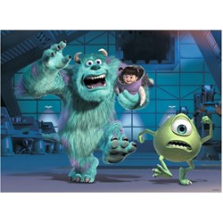 Ravensburger (10941) - "Sully, Mike & Boo" - 100 Teile Puzzle