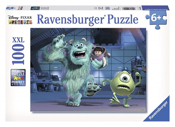 Ravensburger (10941) - "Sully, Mike & Boo" - 100 Teile Puzzle