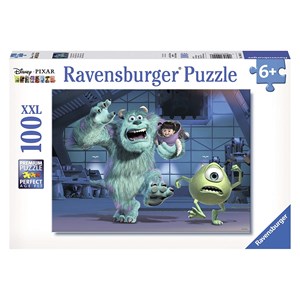 Ravensburger (10941) - "Sully, Mike & Boo" - 100 Teile Puzzle