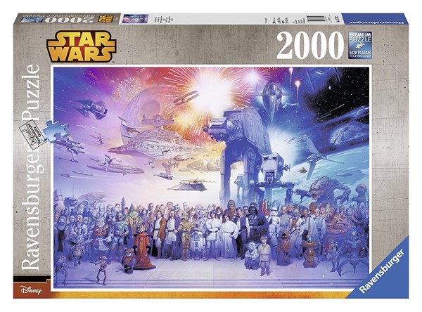 Ravensburger (16701) - "Star Wars Universum" - 2000 Teile Puzzle
