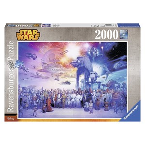 Ravensburger (16701) - "Star Wars Universum" - 2000 Teile Puzzle