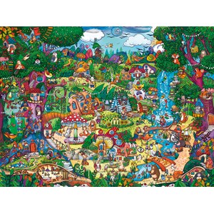 Heye (29792) - "Im Wunderwald" - 1500 Teile Puzzle