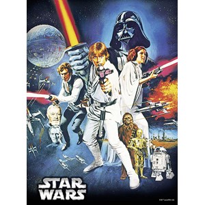 Ravensburger (14662) - "Star Wars, Krieg der Sterne" - 500 Teile Puzzle