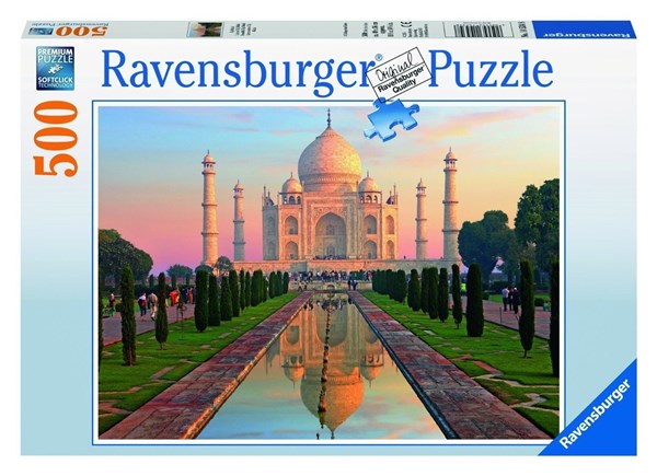 Ravensburger (14534) - "Taj Mahal" - 500 Teile Puzzle