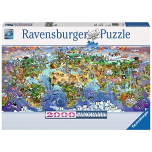 Ravensburger (16698) - "Wunder der Welt" - 2000 Teile Puzzle