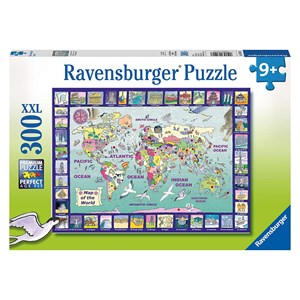 Ravensburger (13190) - "Looking at the World" - 300 Teile Puzzle