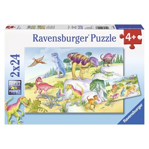 Ravensburger (09118) - "Dinos" - 24 Teile Puzzle