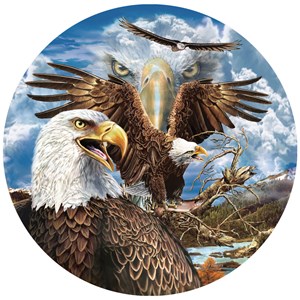 SunsOut (46591) - Steven Michael Gardner: "13 Eagles" - 1000 Teile Puzzle