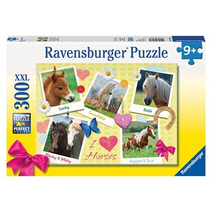 Ravensburger (13186) - "Favorite Horses" - 300 Teile Puzzle