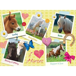 Ravensburger (13186) - "Favorite Horses" - 300 Teile Puzzle