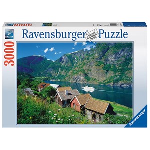 Ravensburger (17063) - "Sognefjord Norwegen" - 3000 Teile Puzzle