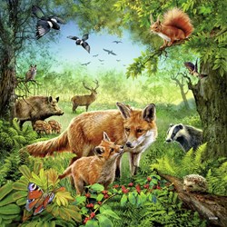 Ravensburger (09330) - "Tiere der Erde" - 49 Teile Puzzle