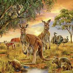 Ravensburger (09330) - "Tiere der Erde" - 49 Teile Puzzle