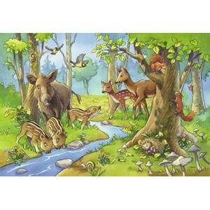 Ravensburger (09117) - "Tiere des Waldes" - 24 Teile Puzzle