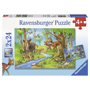 Ravensburger (09117) - "Tiere des Waldes" - 24 Teile Puzzle