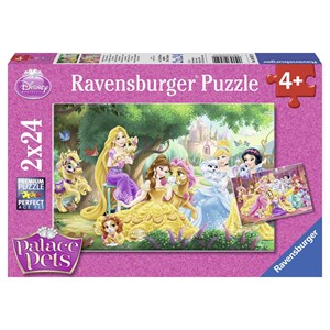 Ravensburger (08952) - "Beste Freunde der Prinzessinnen" - 24 Teile Puzzle