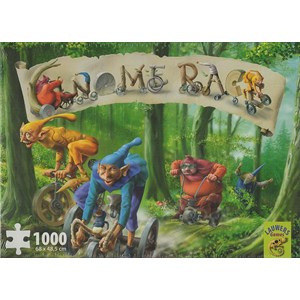 PuzzelMan (Lauwers-Games-05063) - "Gnome Race" - 1000 Teile Puzzle