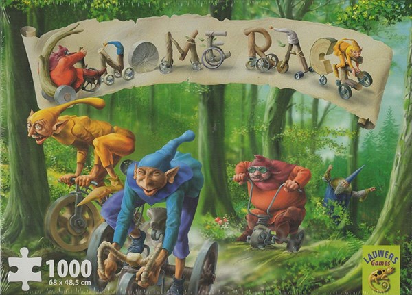 PuzzelMan (Lauwers-Games-05063) - "Gnome Race" - 1000 Teile Puzzle