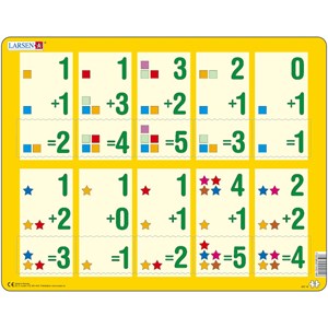 Larsen (AR14) - "Zahlen addieren" - 10 Teile Puzzle