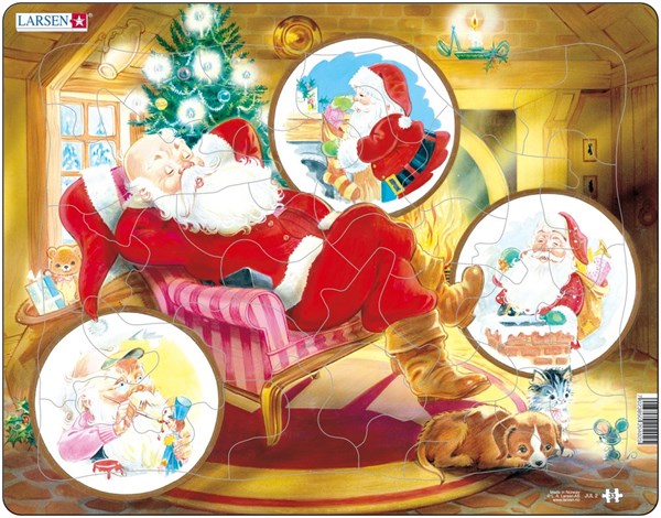 Larsen (JUL2) - "Santa Claus" - 33 Teile Puzzle