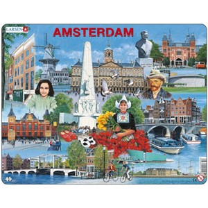 Larsen (KH11) - "Amsterdam Souvenir" - 70 Teile Puzzle