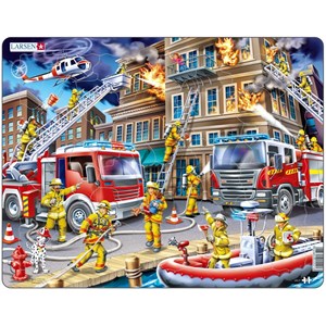 Larsen (US21) - "Feuerwehr" - 45 Teile Puzzle