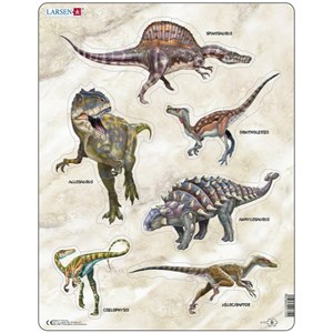Larsen (X12) - "Dinosaurs" - 30 Teile Puzzle
