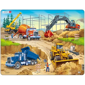 Larsen (US1) - "Baustelle" - 30 Teile Puzzle