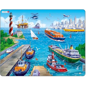 Larsen (US2) - "Hafen" - 35 Teile Puzzle