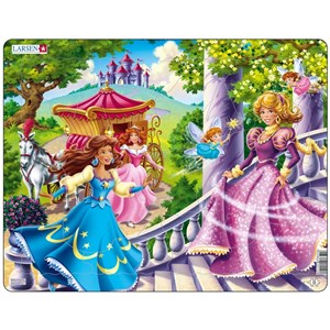 Larsen (US10) - "Prinzessinnen im Park" - 24 Teile Puzzle