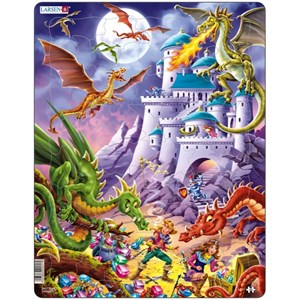 Larsen (US17) - "Dragons" - 50 Teile Puzzle