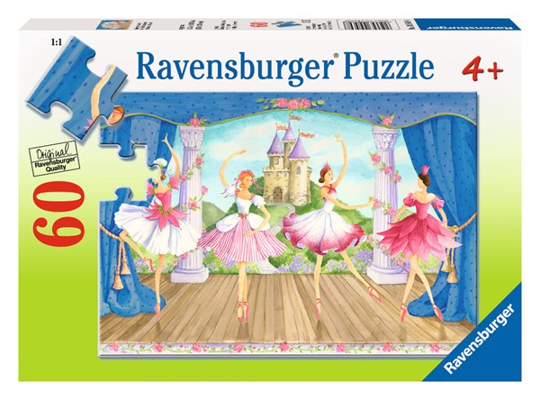 Ravensburger (09569) - "Fairytale Ballet" - 60 Teile Puzzle