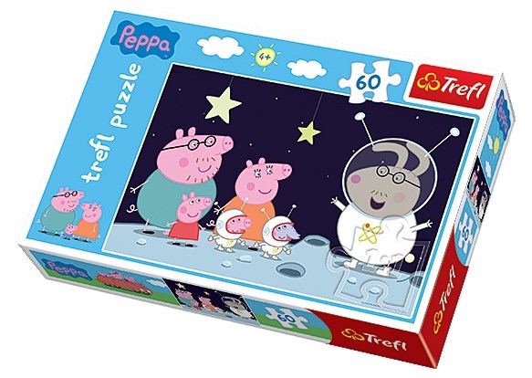 Trefl (17262) - "Peppa Pig" - 60 Teile Puzzle