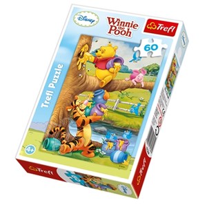 Trefl (17264) - "Pu der Bär, Der Honigbaum" - 60 Teile Puzzle