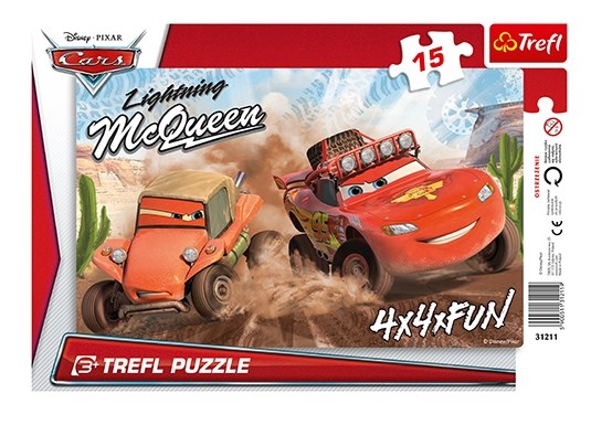 Trefl (31211) - "Cars 2" - 15 Teile Puzzle
