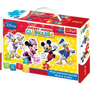 Trefl (36060) - "Mickey Mouse Club House" - 2 3 4 5 Teile Puzzle