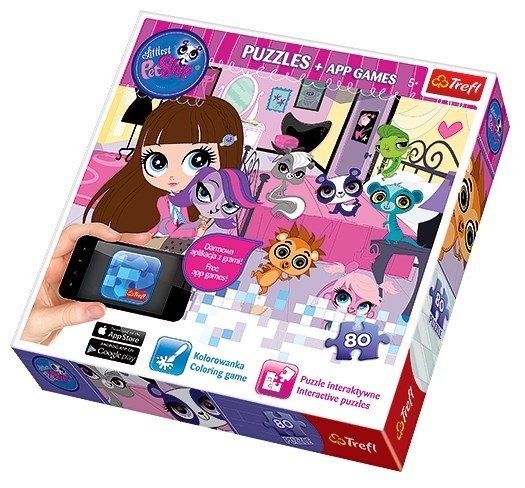 Trefl (75101) - "Evening fun" - 80 Teile Puzzle
