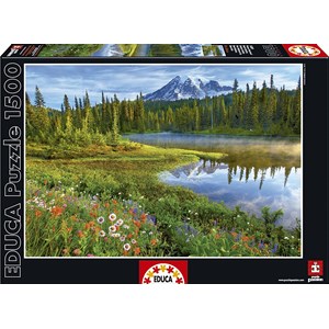 Educa (16309) - "Mount Rainier Nationalpark" - 1500 Teile Puzzle