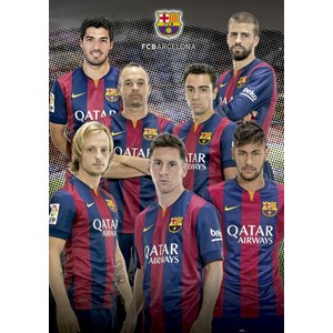 Educa (16300) - "Collage FC Barcelona 2014-2015" - 1000 Teile Puzzle